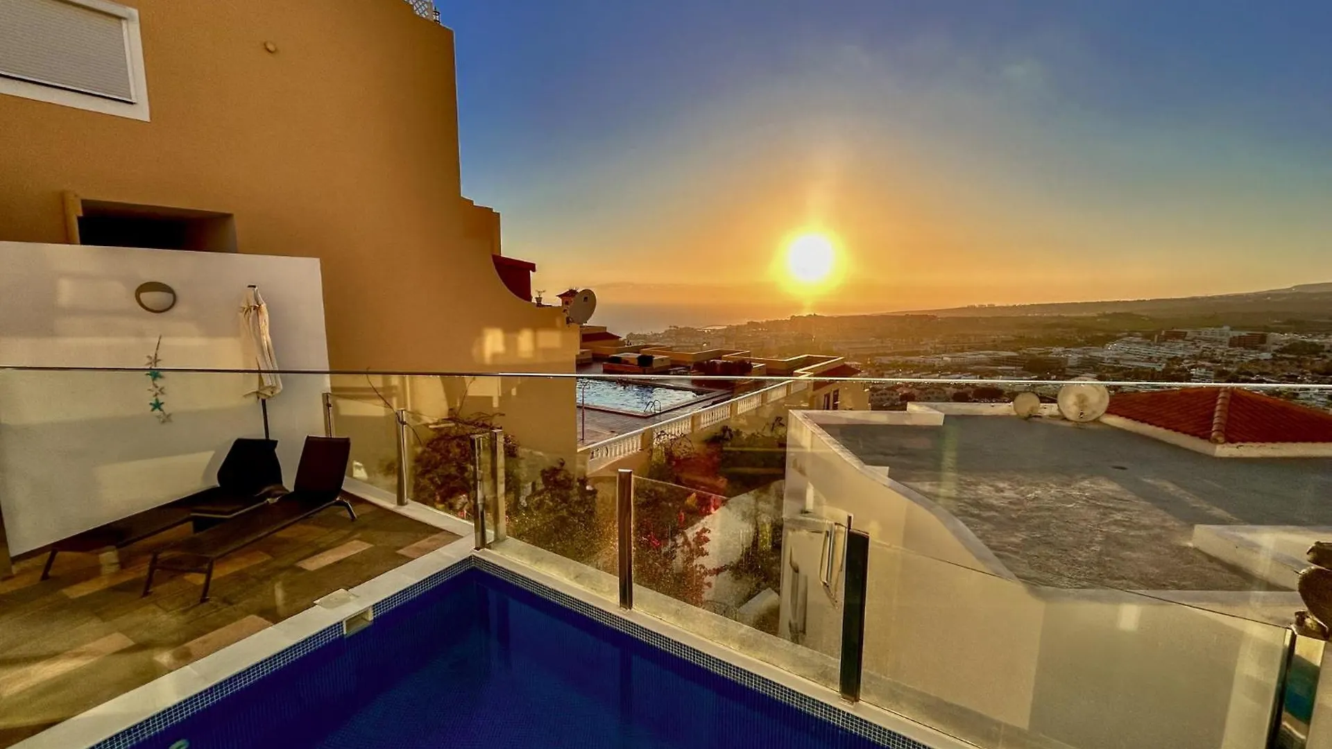 Vila Mirador Balcon Del Atlantico Y Piscina Privada Costa Adeje
