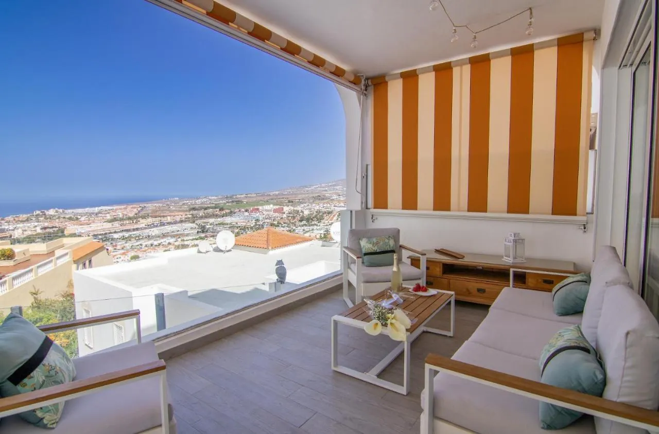 Tatil Evi Mirador Balcon Del Atlantico Y Piscina Privada Villa Costa Adeje İspanya