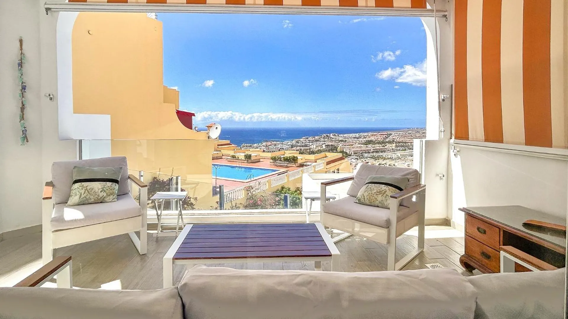 Mirador Balcon Del Atlantico Y Piscina Privada Villa Costa Adeje İspanya