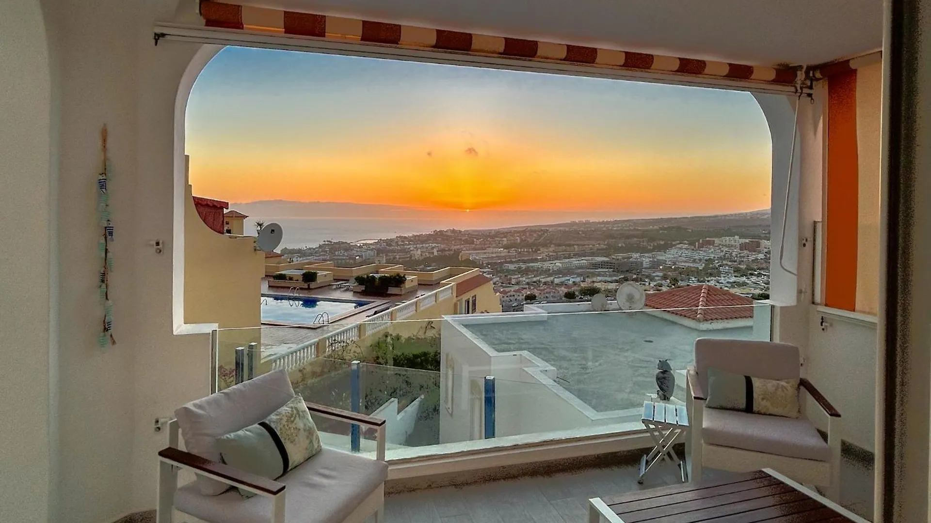Mirador Balcon Del Atlantico Y Piscina Privada Villa Costa Adeje Tatil Evi